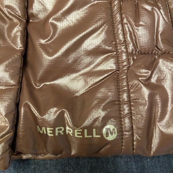 Merrell Brown Puffer Coat - Picture 4 of 6